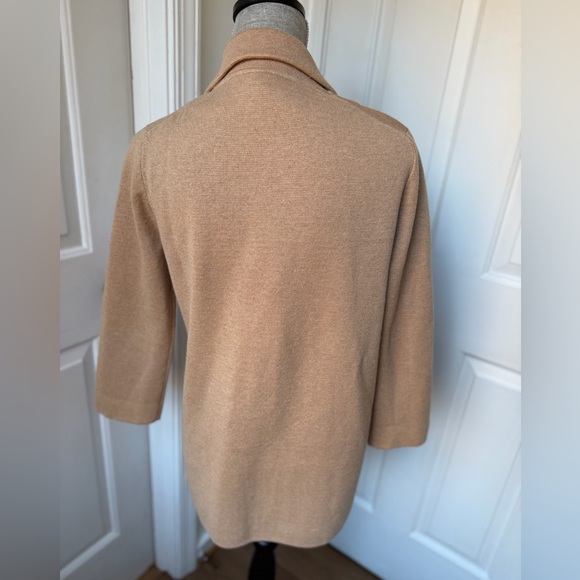 J. Crew Camel Open Front Cardigan XS - Picture 3 of 5